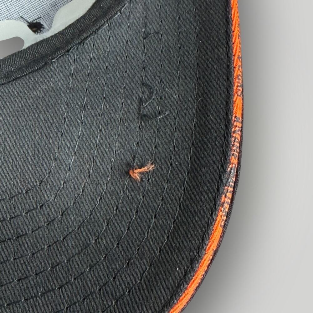 Anaheim Ducks NHL Hat Time Warner Cable Promo Black Orange Adjustable Cap - Picture 5 of 7